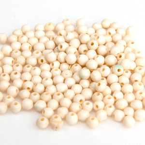 Beads BONE-natural  (30개 묶음)