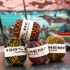 Multi Color hemp thread